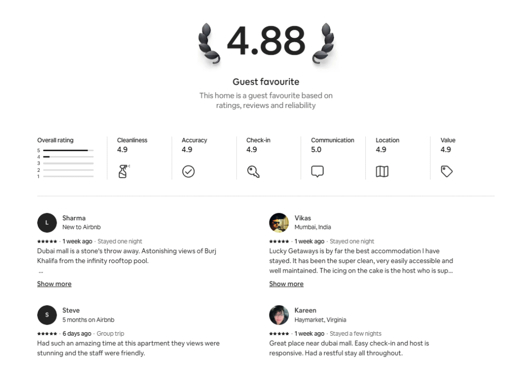 airbnb guestbook