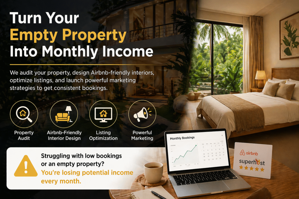 air bnb management in goa